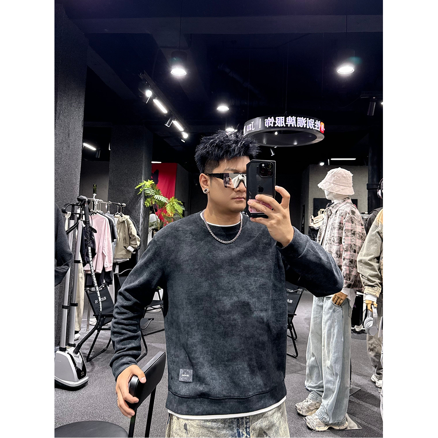 25冬季新款针织衫男韩版简约