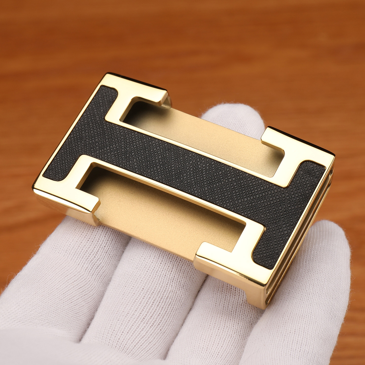 BINNUO内穿不锈钢平滑扣头贴皮款