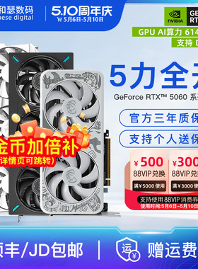 映众电竞叛客索泰 RTX5060 8G 台式机电脑游戏直播独立国补显卡