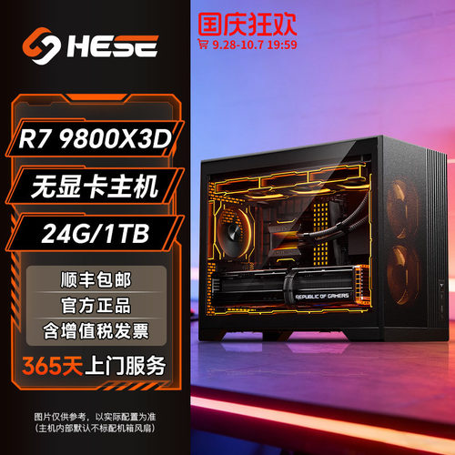 9800X3D无显卡高端主机