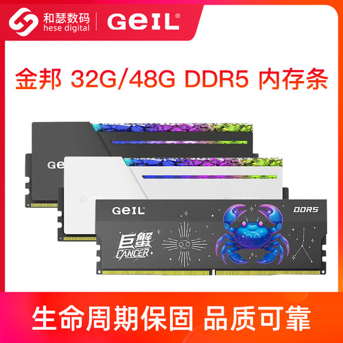 金邦 摇光/宏碁 冰刃 16G/32G/24G/48G  DDR5 6000 电脑内存条