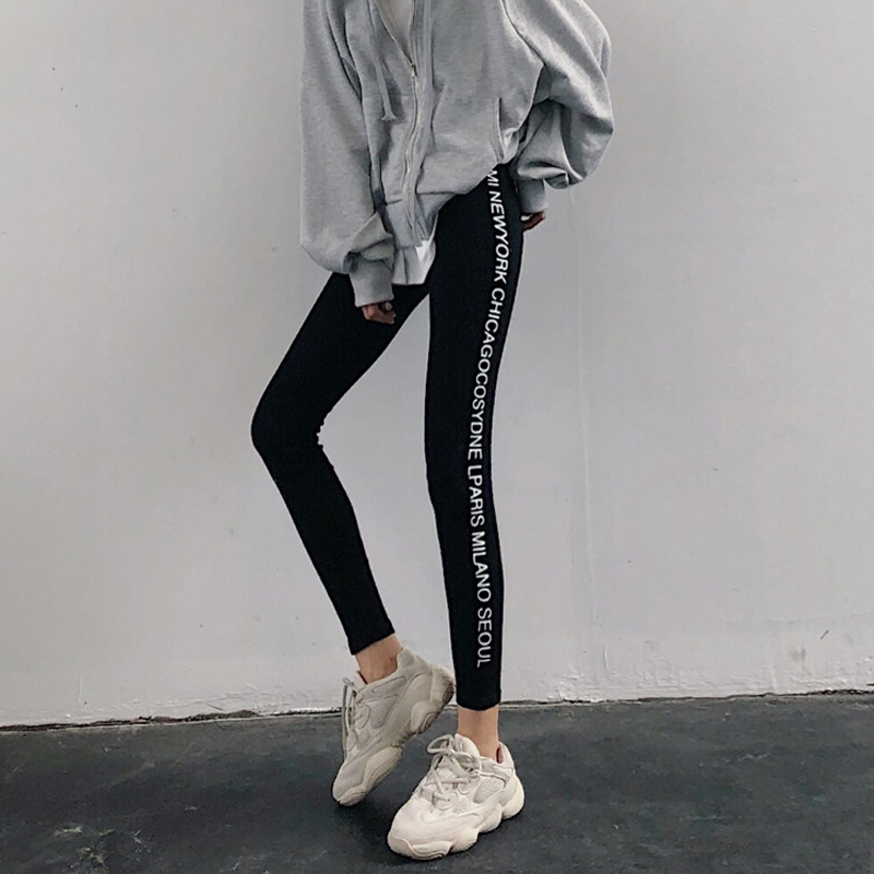 Çï×°Å®×°º«°æ×ÖĸÐÞÉíÏÔÊÝ´òµ×¿ãС½Å¿ã¸ßÑüÍâ´©Ô˶¯¾Å·Ö¿ãÐÝÏпã