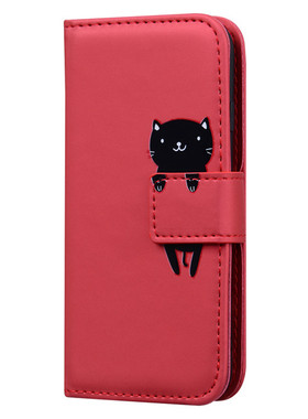 适用小米13手机壳红米note12翻盖式11t皮套pocox3硅胶9c防摔8a全包7a保护套c65卡通redmi14c可爱潮m3插卡男女