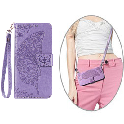 挂绳蝴蝶+oppo系列手机皮套