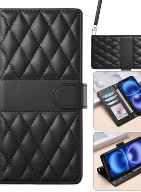 适用红米note15r手机壳x7小米15TPRO翻盖式m6皮套redmi15c保护套poco斜跨c75挂绳c65防摔c85全包m7硅胶f7女5g