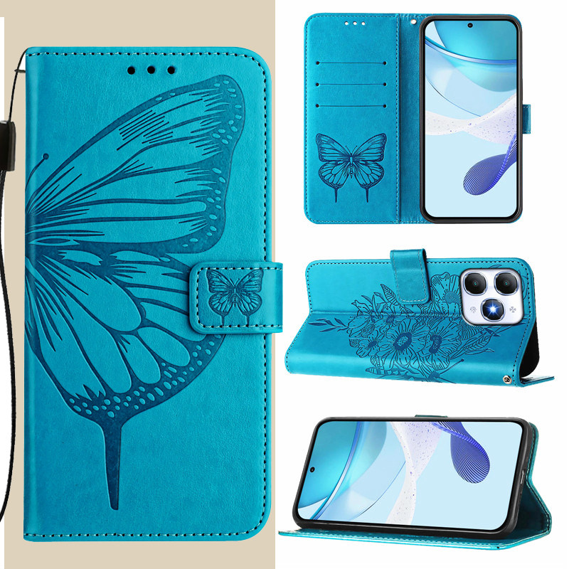 压花大蝴蝶手机套多种型号都有