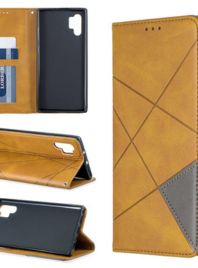 适用三星note10手机壳galaxy S25磁吸附note20ultra保护壳s22皮套s24翻盖式s21全包a15男士s23简约fe防摔a05s