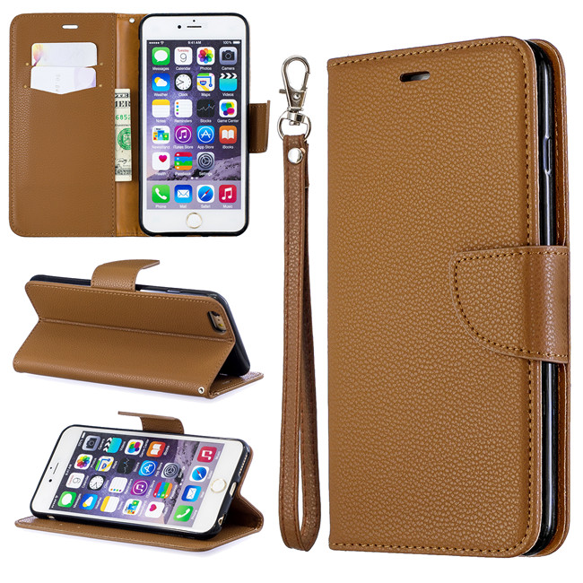 适用苹果6s手机壳iphone6Plus保护皮套8P翻盖7p防摔全包i8硅胶i6s