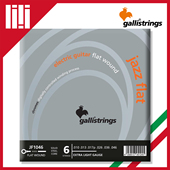 意大利Galli 1252 JF1150 strings加利Jazz 铬钢爵士电吉他平卷弦
