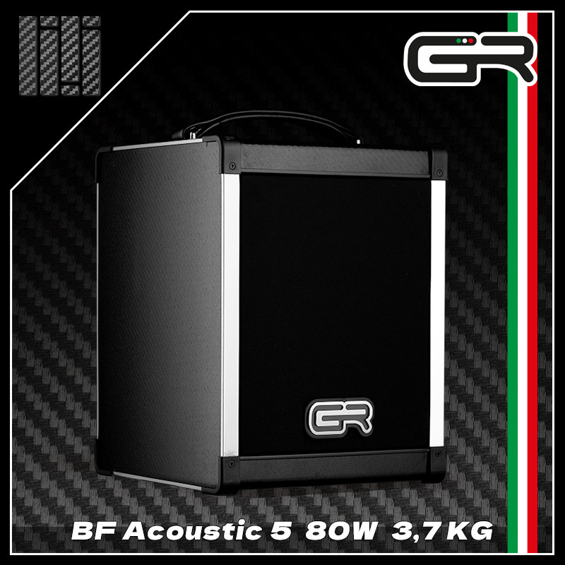 GR Acoustic5 2通道80瓦 6 3通120瓦 8 4通140瓦碳纤维木吉他音箱