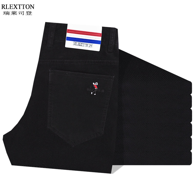 灯芯绒裤男裤休闲直筒高尔夫服饰