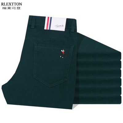 高端男士休闲裤长裤纯棉男裤子