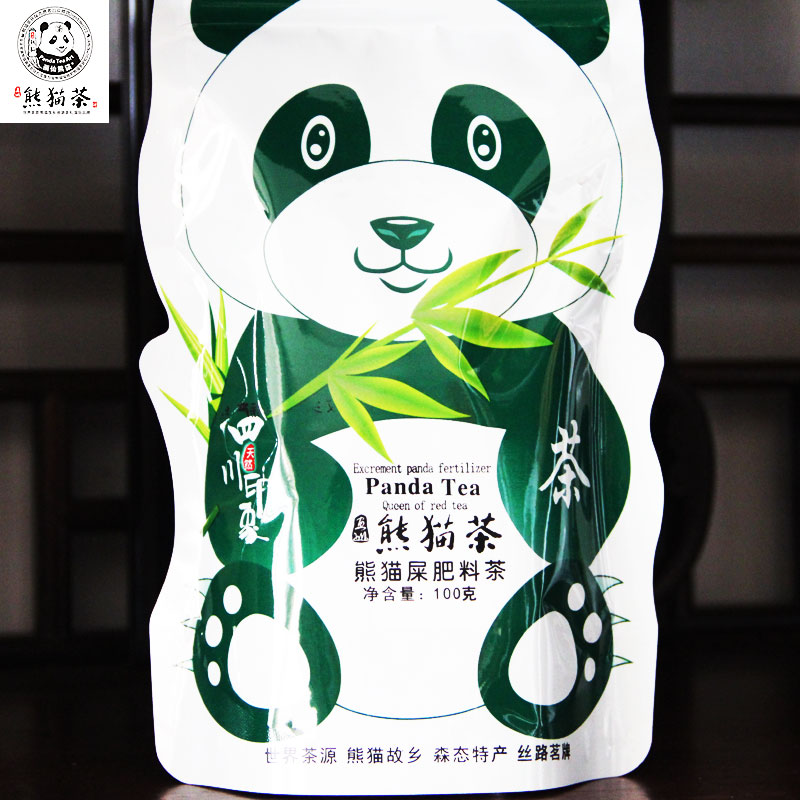 熊猫茶红茶特级浓香型 川红袍 茶叶全店正常发货包邮