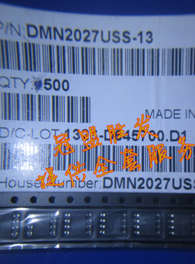 DMN2027USS-13  原装现货，可直拍