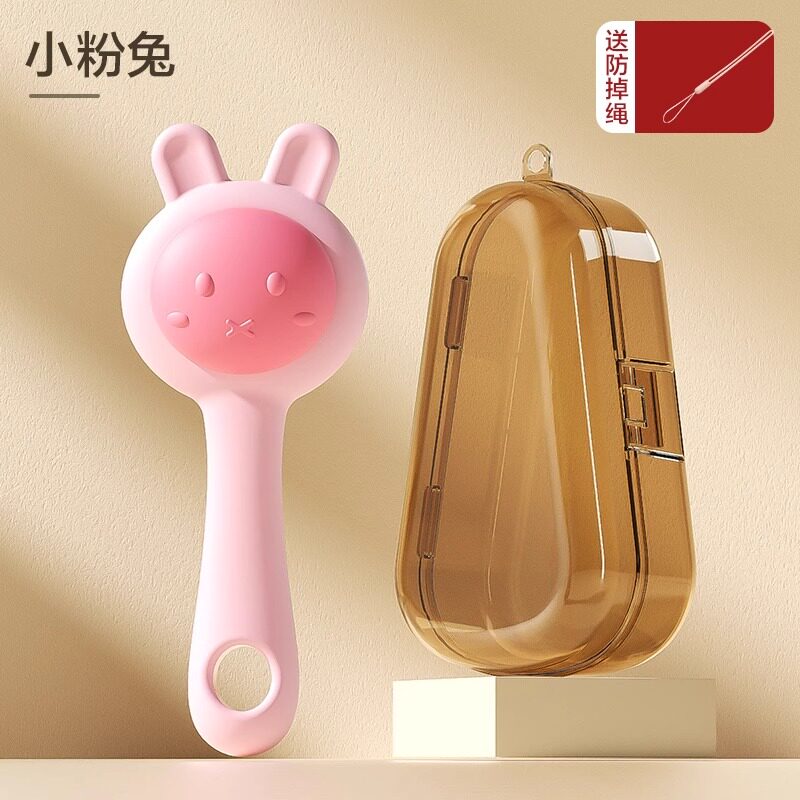 0 3 개월 장난감  0 1 세 치아 손 딸랑이는  파악 훈련 실리콘을 씹을 수 있습니다