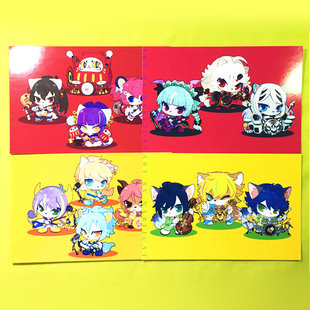 茶猫屋日本动漫周边SHOW BY ROCK动物乐队明信片套装满百包邮现货