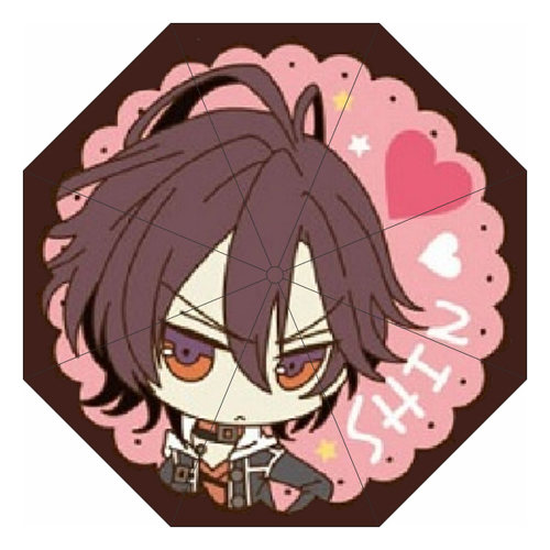 茶猫屋日本动漫周边AMNESIA失忆症人物Q版三折伞晴雨伞满百包邮