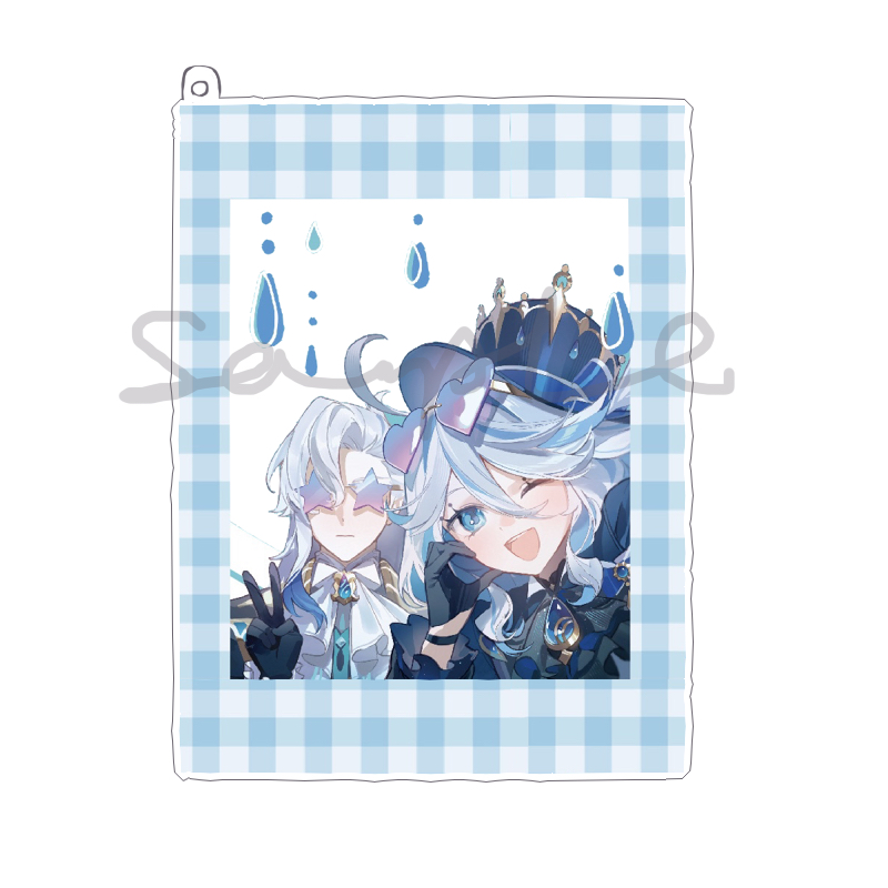 动漫游戏周边原神Genshin芙宁娜/那维莱特大款透明拍照用挂件现货