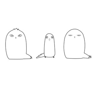 日本动漫周边纯洁的玛丽亚魅魔猫头鹰以西结墙贴电脑贴包邮创意贴