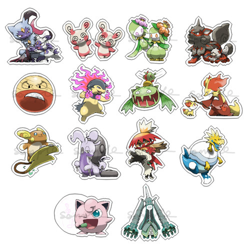 动漫周边周边口袋妖怪宝可梦胖丁透明亚克力挂件新现货满百包邮