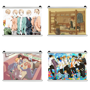 茶猫屋日本动漫周边少年同盟挂画壁画礼品满百包邮淘金币现货新品