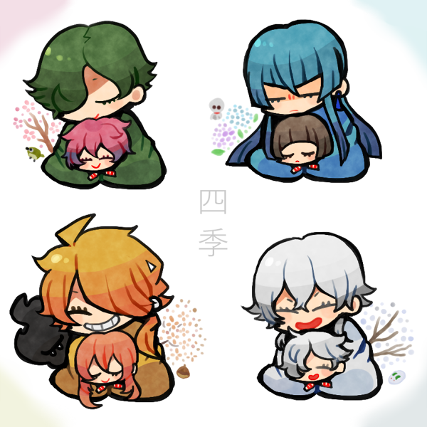 茶猫屋日本原单散货动漫周边dmm刀剑乱舞四季亚克力挂件满百包邮