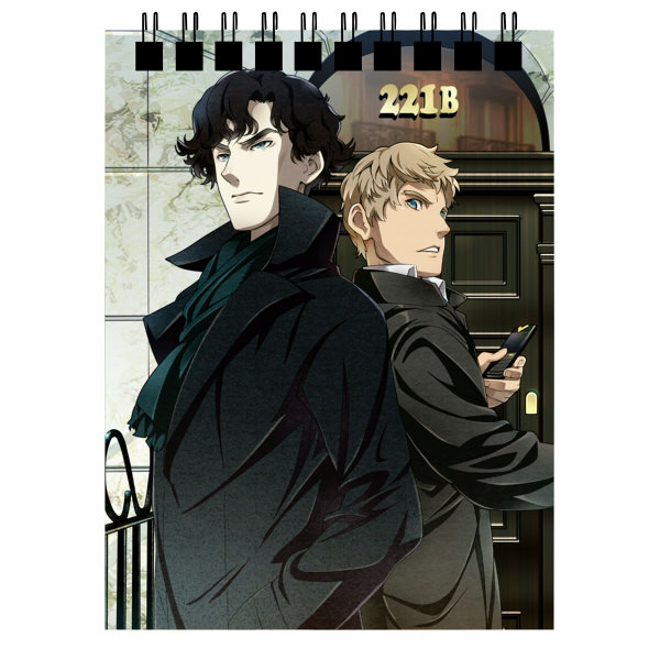 茶猫屋日本动漫周边BBC神探SHERLOCK文具便签本记事本满百包邮