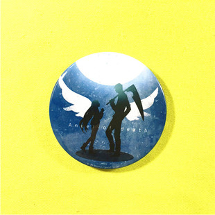 茶猫屋日本动漫周边杀戮天使高光覆膜徽章吧唧满百包邮淘金币