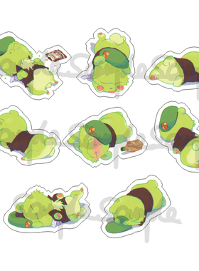 动漫游戏周边欢乐树的朋友们HTF Flippy透明亚克力挂件现货满包邮