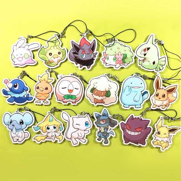 日本精灵宝可梦亚克力挂件满包邮