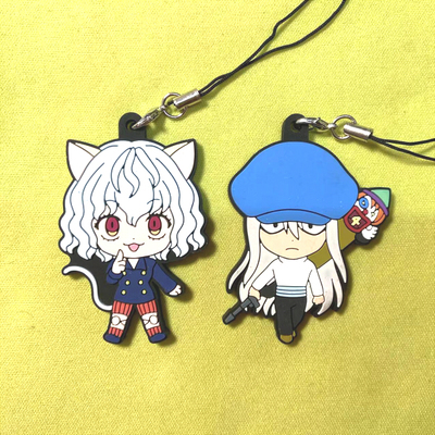 日本动漫游戏周边HUNTERXHUNTER全职猎人蚁人橡胶挂件现货满包邮