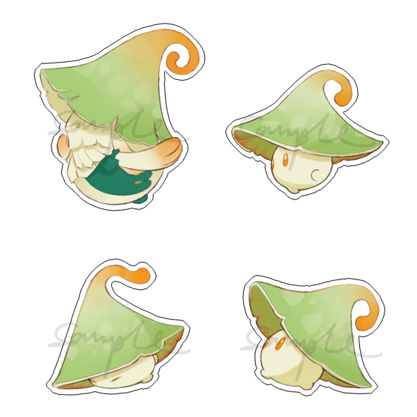 动漫周边原神GENSHIN IMPACT风蕈兽透明亚克力挂件挂饰现货全新