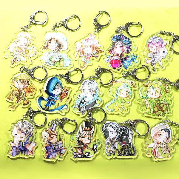 茶猫屋日本动漫周边第五人格同人逃生者监管者透明亚克力挂件包邮