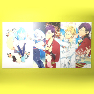 茶猫屋动漫周边苍叶红雀双子DMMD5枚入明信片留言卡贺卡满百包邮