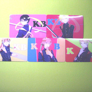 茶猫屋日本动漫周边少年同盟5枚入覆膜卡贴江浙沪满百包邮淘金币