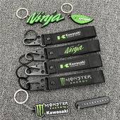 忍者Ninja钥匙带 900 Z250 650 挂件 400 适用Kawasaki川崎钥匙扣