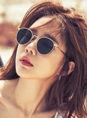 刘仁娜同款墨镜韩版复古