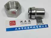 304不锈钢接头2WC 2WD24度锥密封焊接高压油管活螺母焊接头可定制