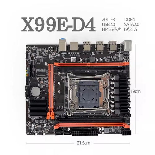 X99E-D42011-3主板支持台式机ECCDDR4X99X792660V3热销服务器
