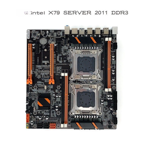 双路X79sever2011DDR3服务器游戏多开支持e5-26602680v2主板