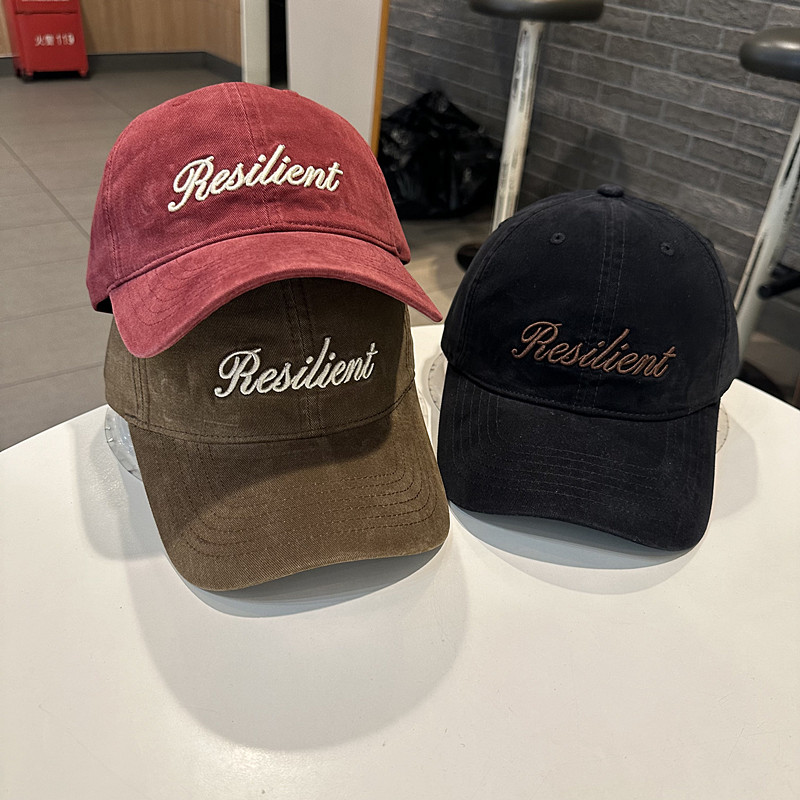 潮搭字母青年韩版街头鸭舌帽