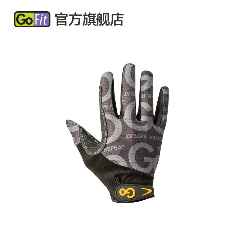 GoFit全指防滑健身手套男女单杠哑铃器械训练耐磨引体向上运动