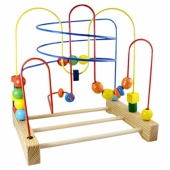 特大绕珠架串珠儿童益智玩具女孩男童老人康复功能训练手指协调器