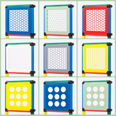 艾亚管道攀爬架配件蜂窝板加厚洞洞板qua适配儿童玩具配件蜂巢板