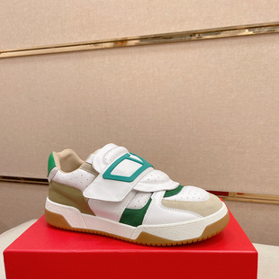 邦家尼欧洲站潮牌单鞋运动鞋舒适真皮男鞋休闲早秋新款老爹鞋增高