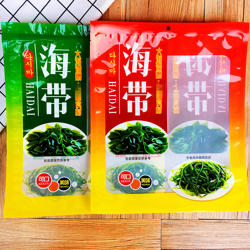 400克海带丝包装袋嫩苗