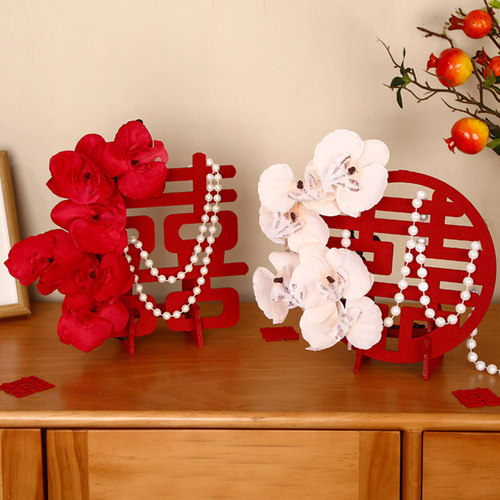 喜字客厅婚礼摆件装饰