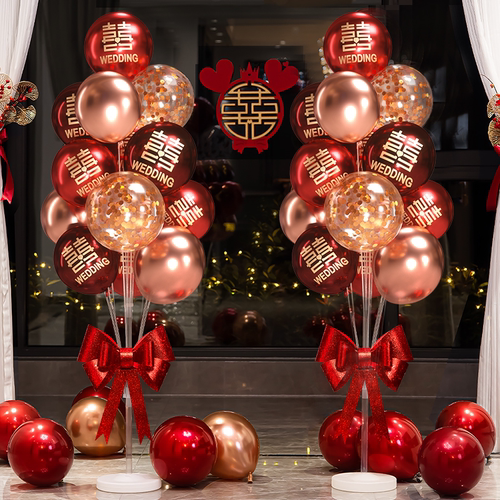 地飘气球立柱支架路引