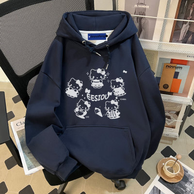 重磅纯棉连帽卫衣男款2025新款