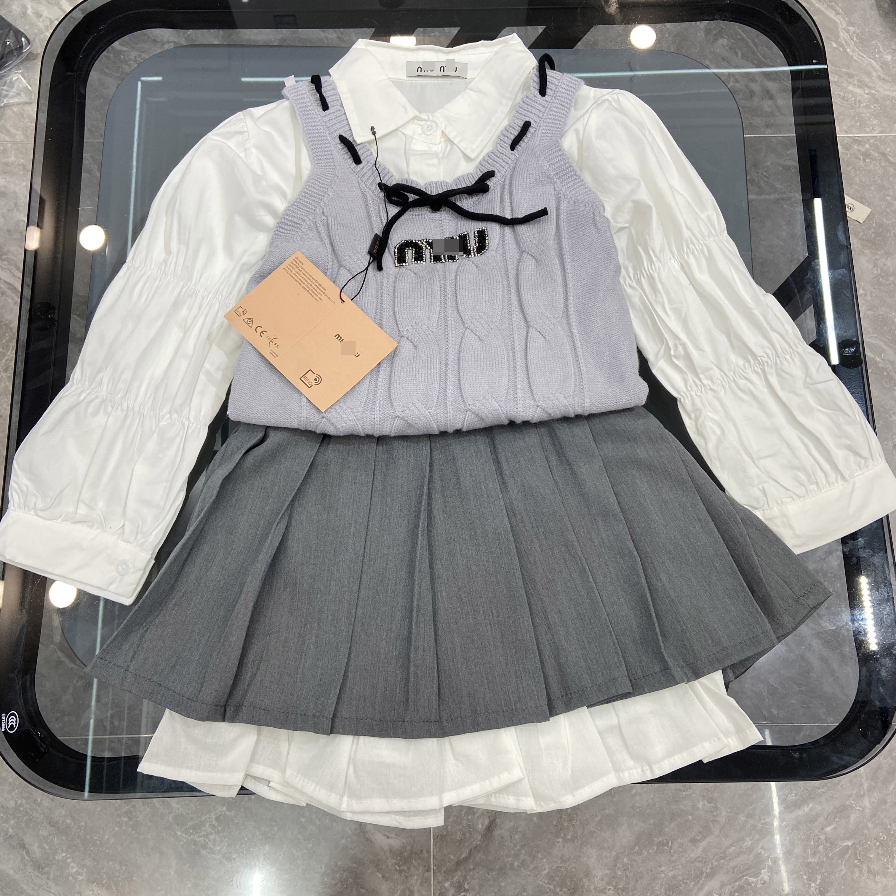 女童秋季新款学院风套装